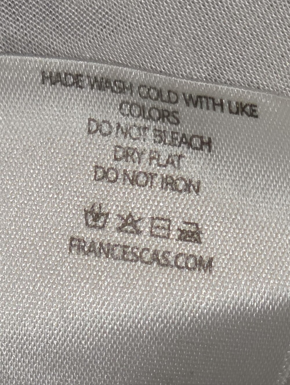 Francesca's Collections Miami Blue & White Stripe Lace Detail Poly-Cotton Blend - Picture 5 of 15
